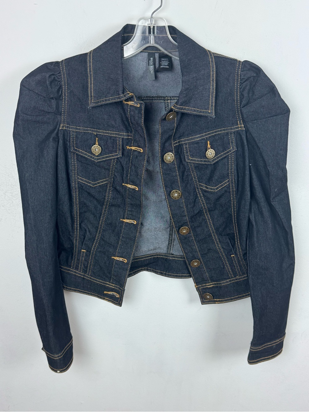 Bisou Bisou Dark Indigo Denim Jacket